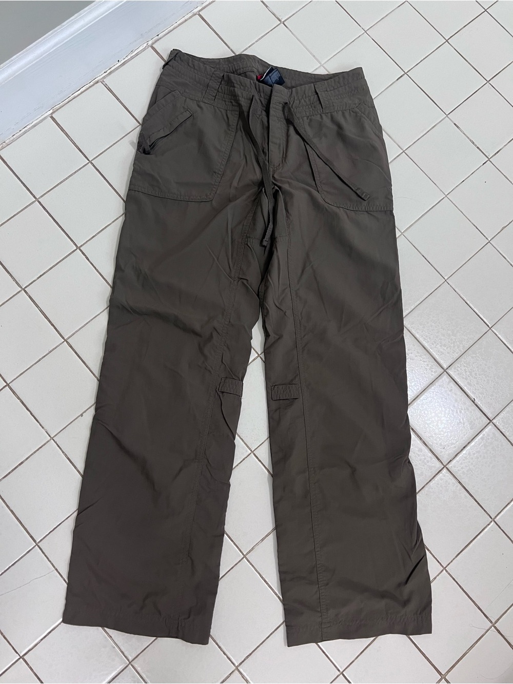 Women’s North Face Convertible Utility Pants - Olive Brown